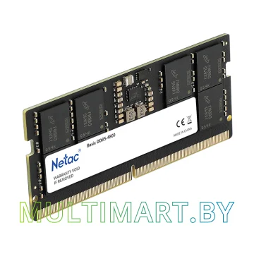 Оперативная память Netac Basic 16GB SODIMM DDR5 PC5-38400 (NTBSD5N48SP-16) картинка 5